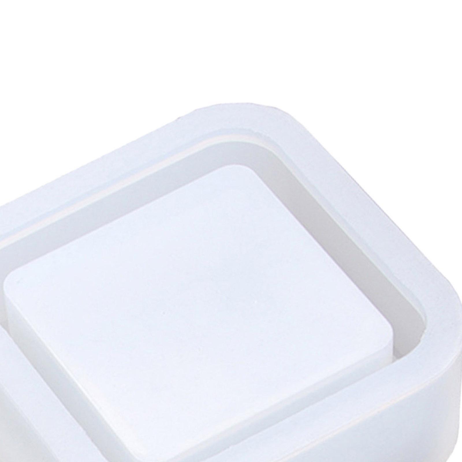 Candle Containers - แม่พิมพ์ซิลิโคนสำหรับหล่อเรซิ่น กล่องเครื่องประดับ สำหรับงาน DIY อีพ็อกซี่ แจกันดอกไม้