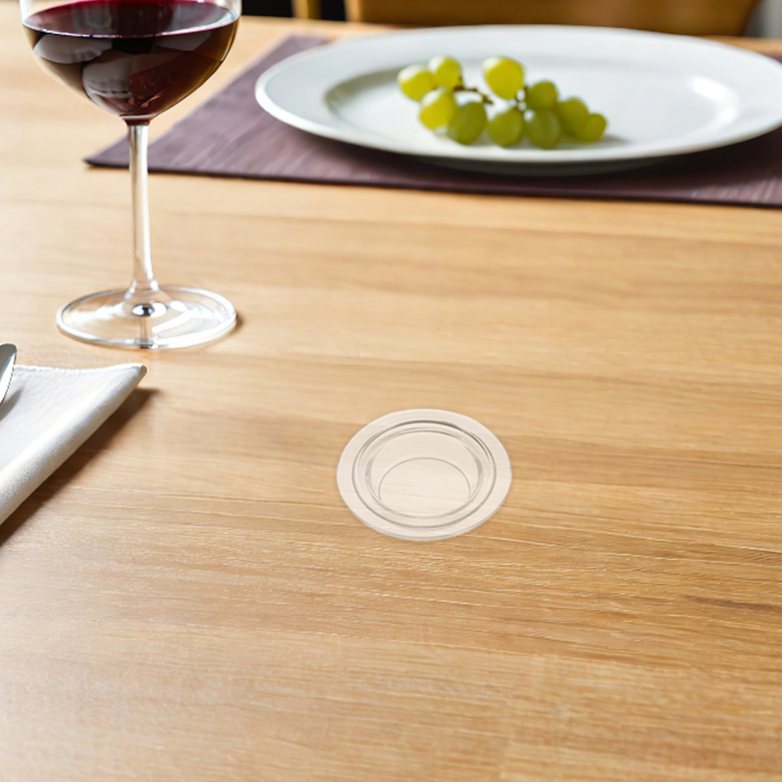 Wax Melts - ถาดอุ่นเทียนไขแก้ว 2 ชิ้น ขนาด 4.7 นิ้ว