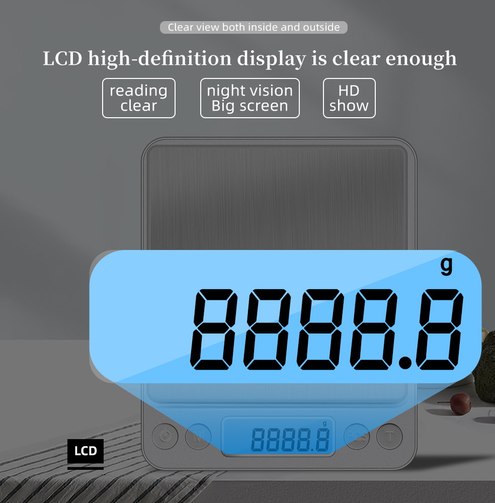 3000g 0.1g Electronic Scale จอ - Candle Wax Scale บทวิจารณ์และราคา